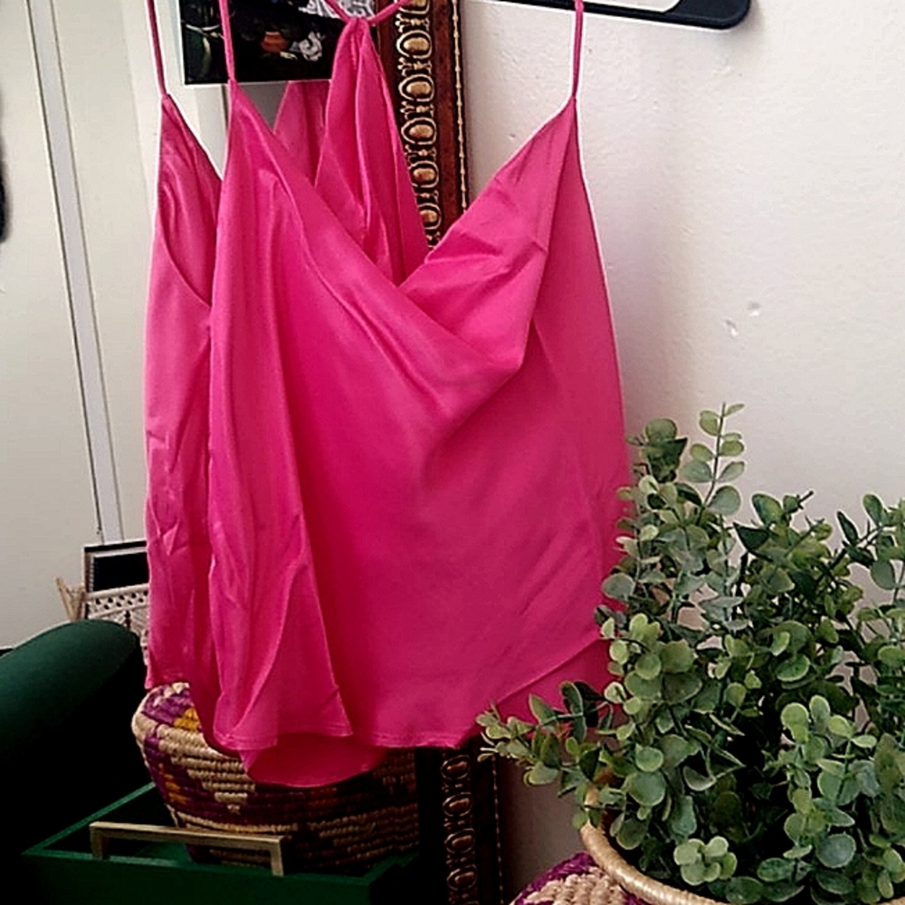 Hot pink brand new top